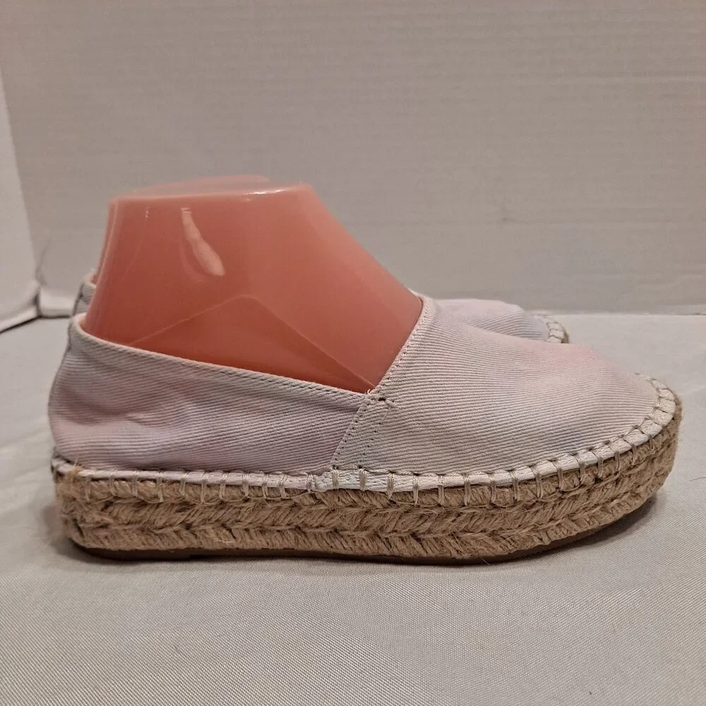 Splendid Womens Laney Espadrille Slip On Shoe Size 7.5 Pastel Tie Dye